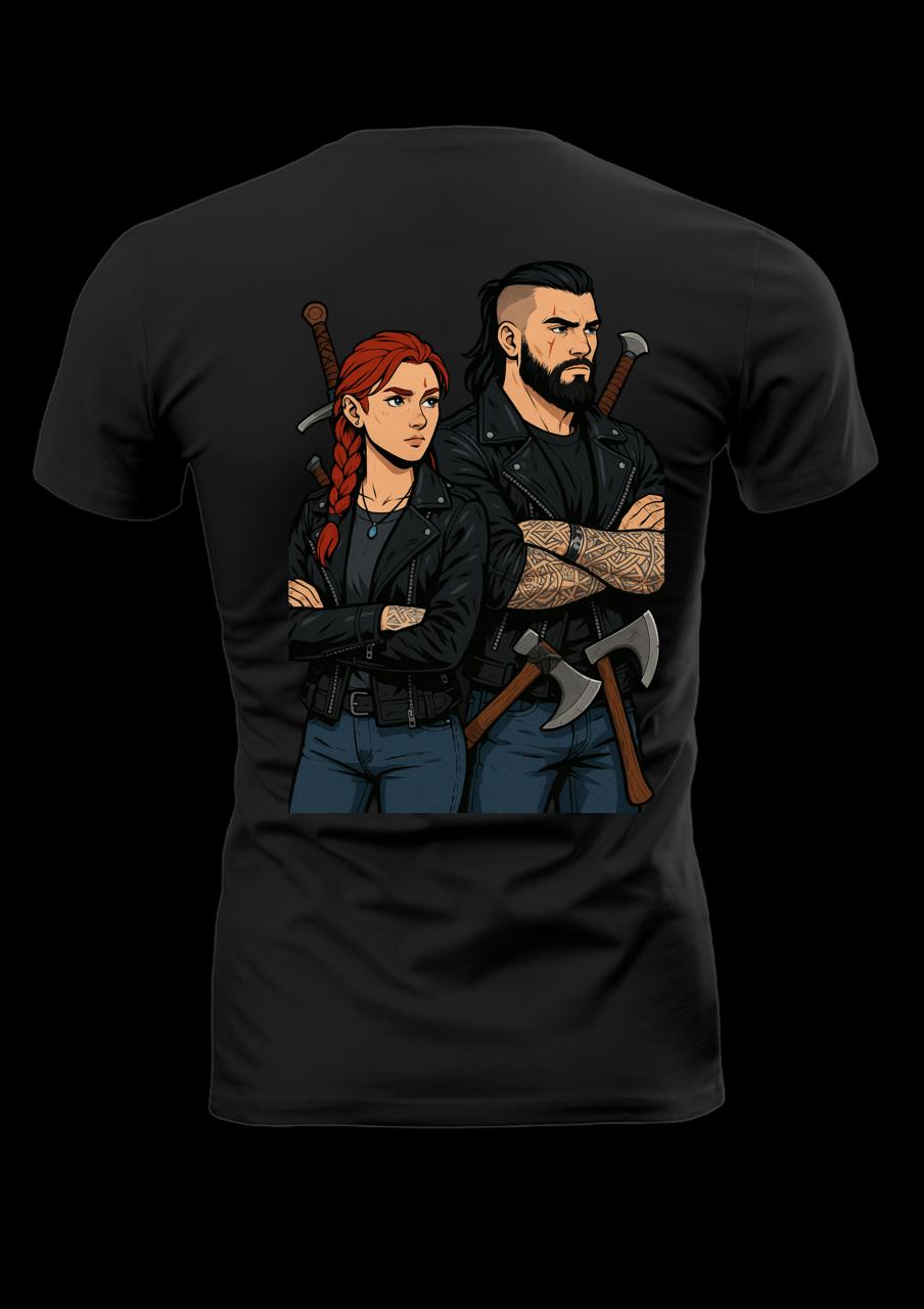 AXDUP SJ Unisex Crew Neck T-Shirt