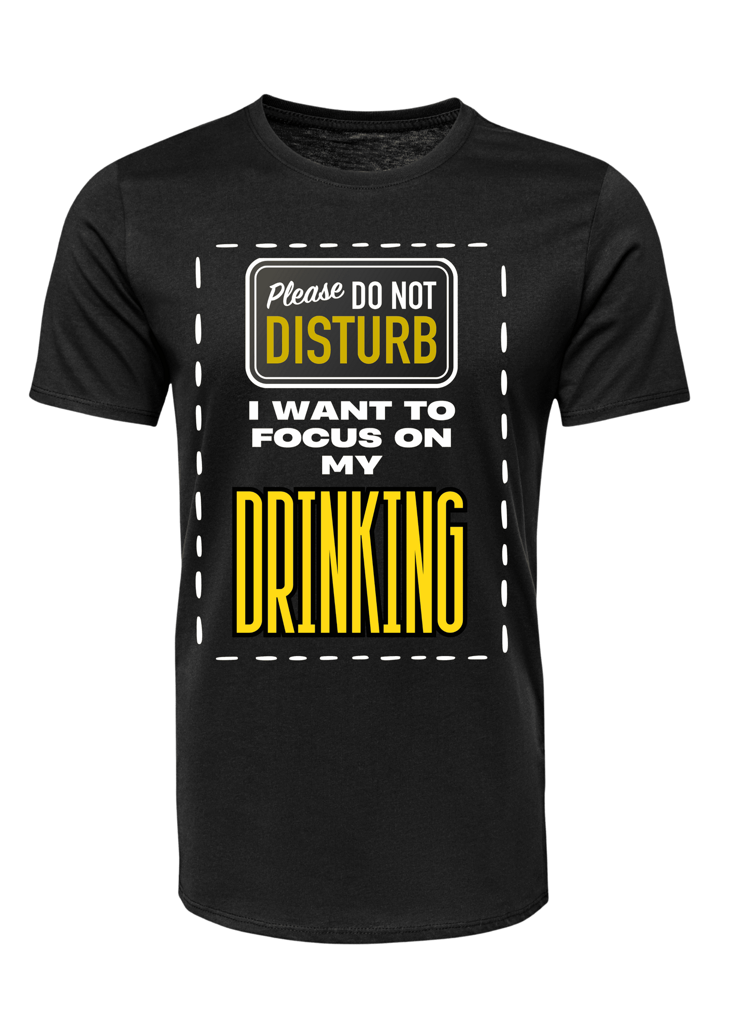Do not disturb Unisex Crew Neck T-Shirt