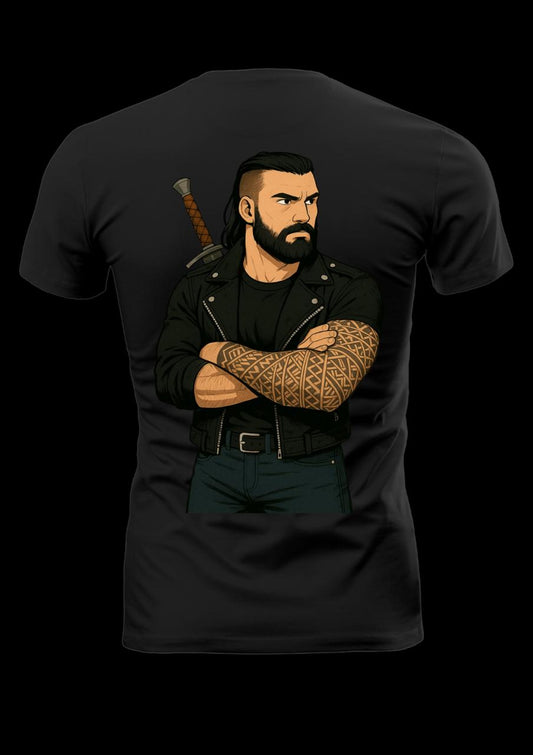 AXDUP J Unisex Crew Neck T-Shirt