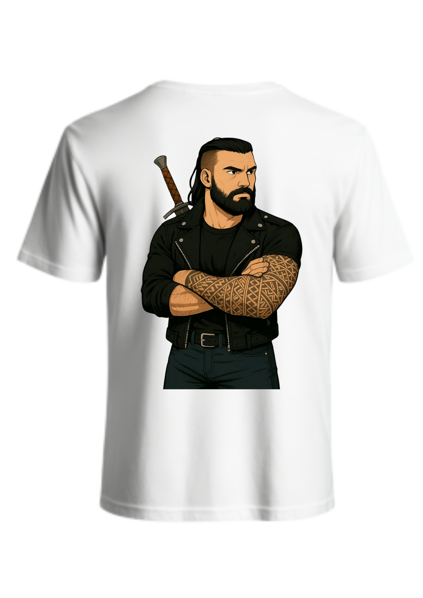 AXDUP J Unisex Crew Neck T-Shirt