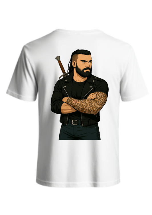 AXDUP J Unisex Crew Neck T-Shirt