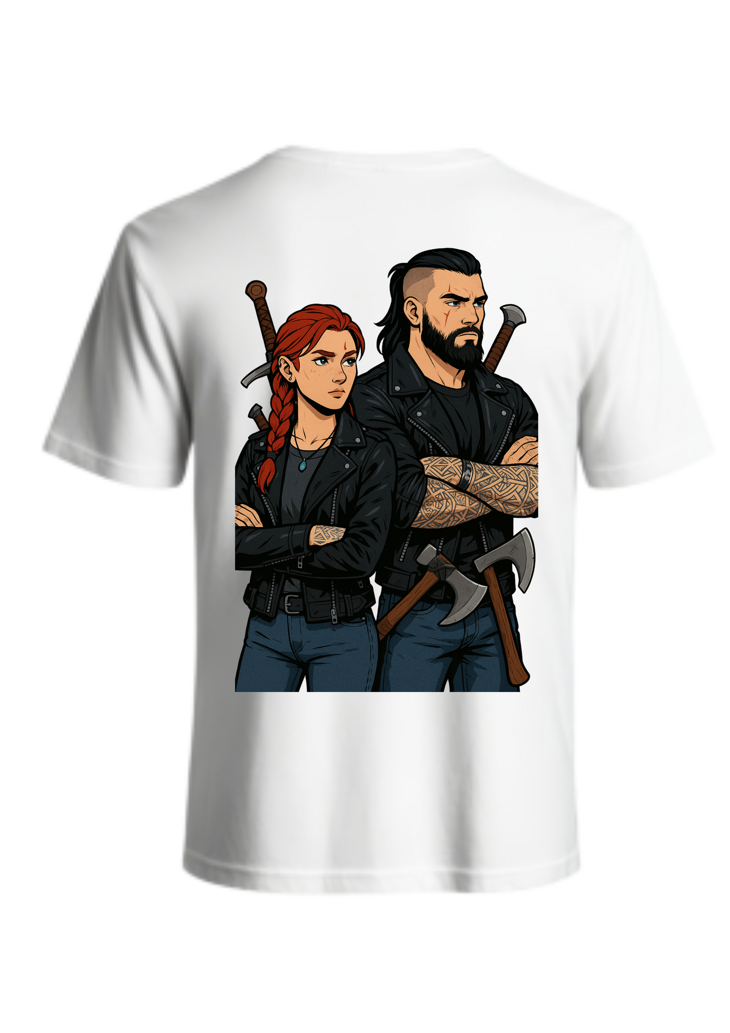 AXDUP SJ Unisex Crew Neck T-Shirt