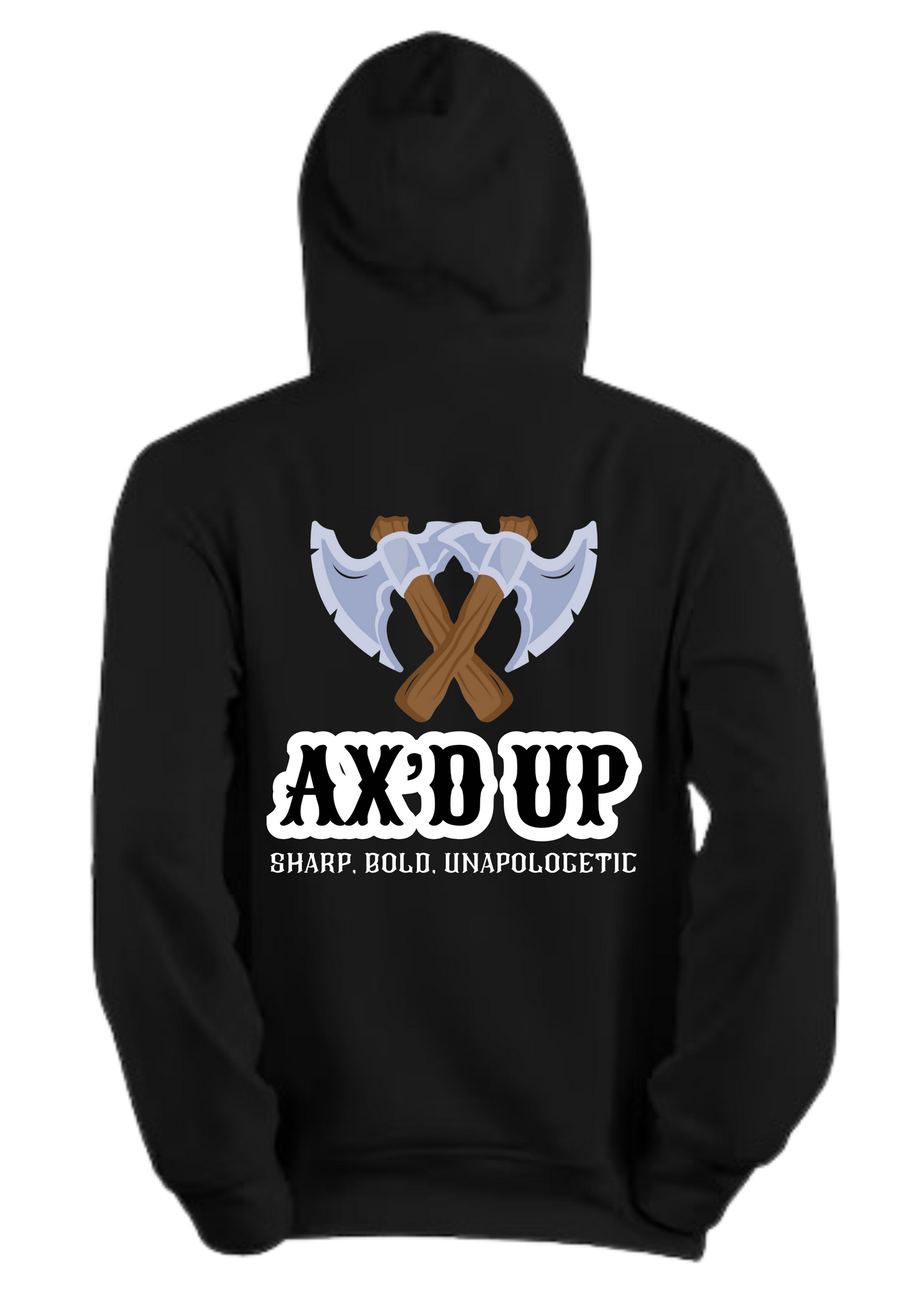 AXDUP Axe Black Basic Standard Hoodie