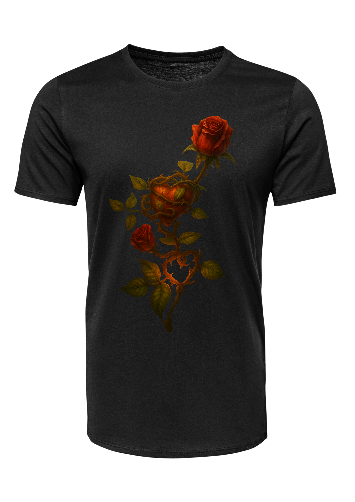 Roses Unisex Crew Neck T-Shirt