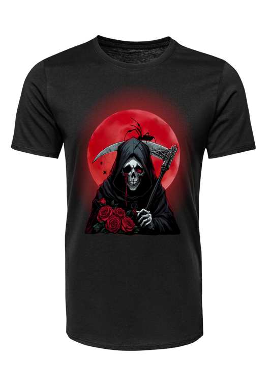 Grim Moon Unisex Crew Neck T-Shirt