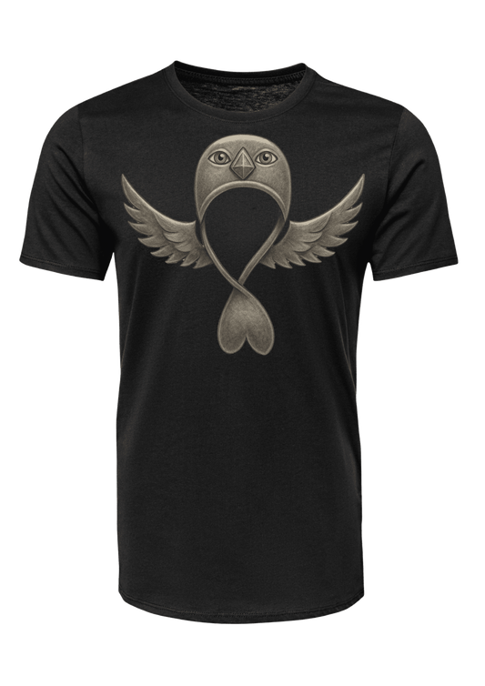 Grim Bird Unisex Crew Neck T-Shirt