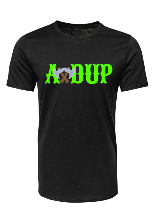 AXDUP green Unisex Crew Neck T-Shirt