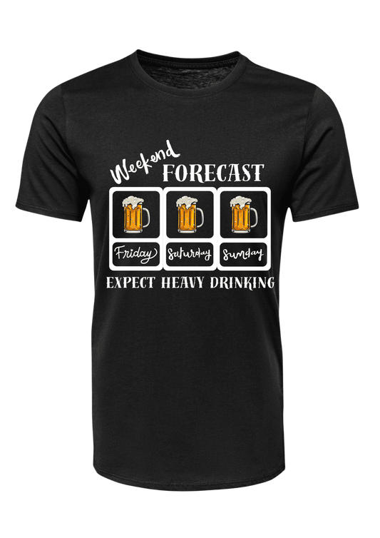 Weekend forecast Unisex Crew Neck T-Shirt