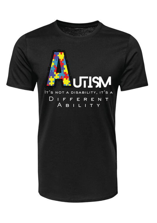 Differently abled Unisex Crew Neck T-Shirt