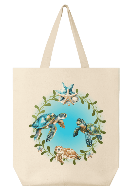 Turtle Tote Bag